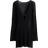 H&M Rib-Knit Beach Dress - Black