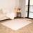 OHS Waffle Faux Fur Rug Natural 160x230cm