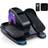 Costway Under Desk Elliptical Machine with Display Screen and Remote Control Red