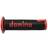 Domino A450 Road Racing Open Ended Motorcycle Grips - Black/Red