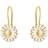 Georg Jensen Daisy Øreringe - Forgyldt
