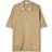 Bershka Button Through Knitted Shirt - Brown