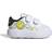 adidas Smiley Advantage Skor Barn Sneakers - Cloud White/Bright Yellow/Core Black