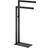 Zack Linea Black Stainless Steel Towel Stand