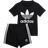 adidas Shorts Tee Kids Sæt - Black