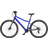 Woom Explore 6 Magnetic Blue 26 in Børnecykel
