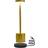 Opladelig LED med Trådløs Opladning Guld IP54 Bordlampe 35cm