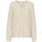 Kaffe Milia Pinstripe Top - Natural Beige