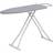 Costway Grey Ironing Board with Iron Rest and Removable - Silver