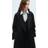 Mango Angela Oversized Double Breasted Trench Coat - Black