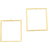 Shein Square Stud Earrings