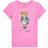 Polo Ralph Lauren Kids Cotton Bear T-Shirt - Laguana Pink