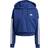 adidas Women Essentials 3 Stripes French Terry Quarter Zip Hoodie - Dark Blue/White