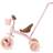 Stoy Vintage Trehjuling Med Föräldrahandtag Candy Pink