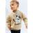 H&M Motif-Detail Sweatshirt - Beige