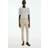 H&M Cropped Bukser Slim Fit - Beige