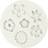 Creativ Company Silikonform Blomma 0,5 x 1,5-2,5 cm
