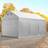 Toolport 4x6m 2.6m Sides Storage Tent Shelter with Ground Frame PVC 800 Grey