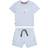 Tommy Hilfiger Monotype Tee And Short Set - Blue
