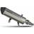Scorpion Serket Parallel Silencer Stainless Steel Yamaha Xmax 300 2017-2020