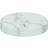 Harbour Housewares Round Glass Placemats 30 cm Pack of 6 Place Mat White
