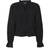 Pieces Pcdemmie Bluse Med V-hals - Sort