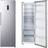 Teknix TH60TLX Tall Larder Fridge Stainless Steel, Silver