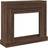 vidaXL Fireplace Surround Brown Oak 100 x 30 x 87.5 cm
