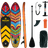 MatchU Sports Sup Board Uppblåsbar 320 x 81 x 15 SUP Orange