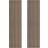 MonsterShop Acoustic Slat Wall Panels x 2 Light Walnut