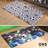 OHS Football Kids Rug Modern Fun Non Slip Area Play Mat