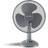 Schallen grey 12" 3 speed electric oscillating worktop desk table air cool fan