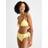 Lindex Swim Brief Hanna Bikini Hw Wav - Yellow