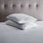 Fogarty Soft Touch Medium Support Pair - White Ergonomic Pillow