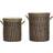 House Doctor Laundry Basket Set of 2 NEW NEW