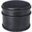Koopman Dørstopper Sort Mat Sort Rustfrit Stål Ø 9 cm 1stk