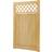 Living and Home Rhombus Rustic Wooden Garden Gate 91 x 150 cm Brown