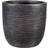 Strata Small Round Amalfi Pot - Black