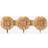 Vertbaudet Lion Coat Hooks Raffia Beige Light Solid With Design