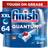 Finish Quantum All in One Dishwasher Tablets Regular 64 Tabs