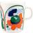 Marimekko Karuselli 25 cl White-light Blue-Orange Mug 25cl