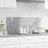 vidaXL Kitchen Backsplash Light Grey Tempered Glass 100 x 40 x 0.6 cm Splash Guard