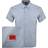 HUGO Ebor Short Sleeved Straight Shirts - Open Blue
