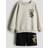 H&M Boys 2-Piece Printed Sweatshirt Set - Beige