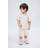 H&M Baby Beige 2-Piece Bouclé-Knit Set - Beige