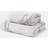 OHS 100% Cotton Jacquard Marble Hand - Guest Towel Grey