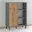 Furniture To Go Darwin 1 Door Green Oak Sideboard
