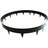 Garden Gear 90cm Black Metal Circular Border Edging 8 x 90 x 90cm