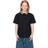 Burberry Kids Check Collar Cotton Polo - Black