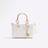 River Island Metal Handle Tote Bag - White